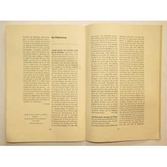 Mensile stampato da Ahnenerbe - Germanien. Espenlaub militaria